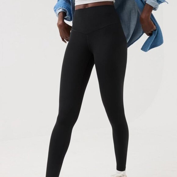 OFFLINE By Aerie Real Me Xtra High Waisted Legging, small, black - Picture 1 of 8